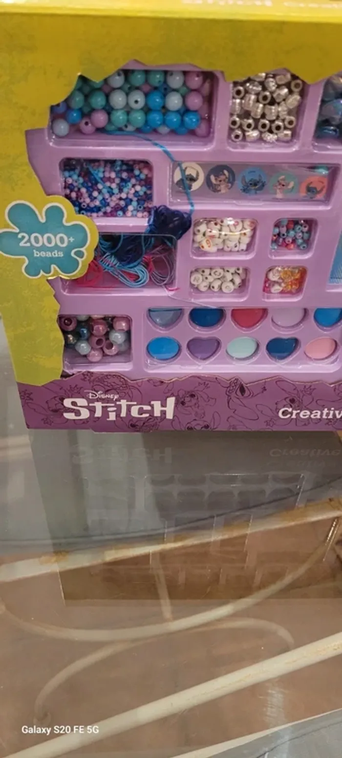 Création bijoux perles Stitch et Angel Disney - photo numéro 3