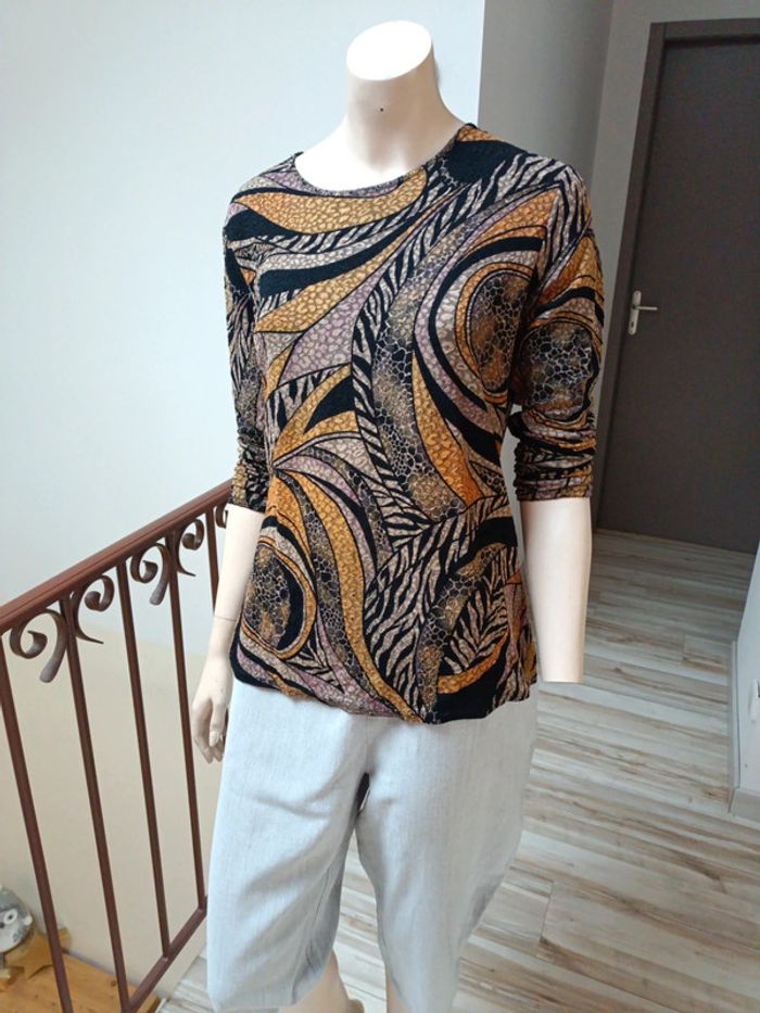 Haut femme , pull léger taille 42/44 - photo numéro 3