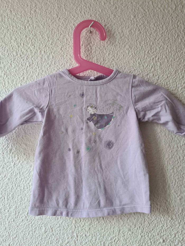 tee-shirt violet clair Orchestra