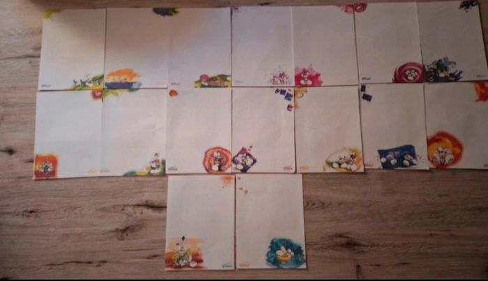 Ancienne feuilles papiers à lettres Diddl - photo numéro 2