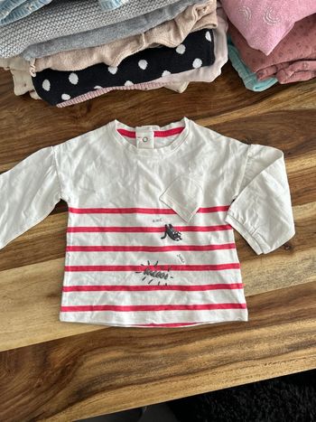 Haut manche longue 12 mois