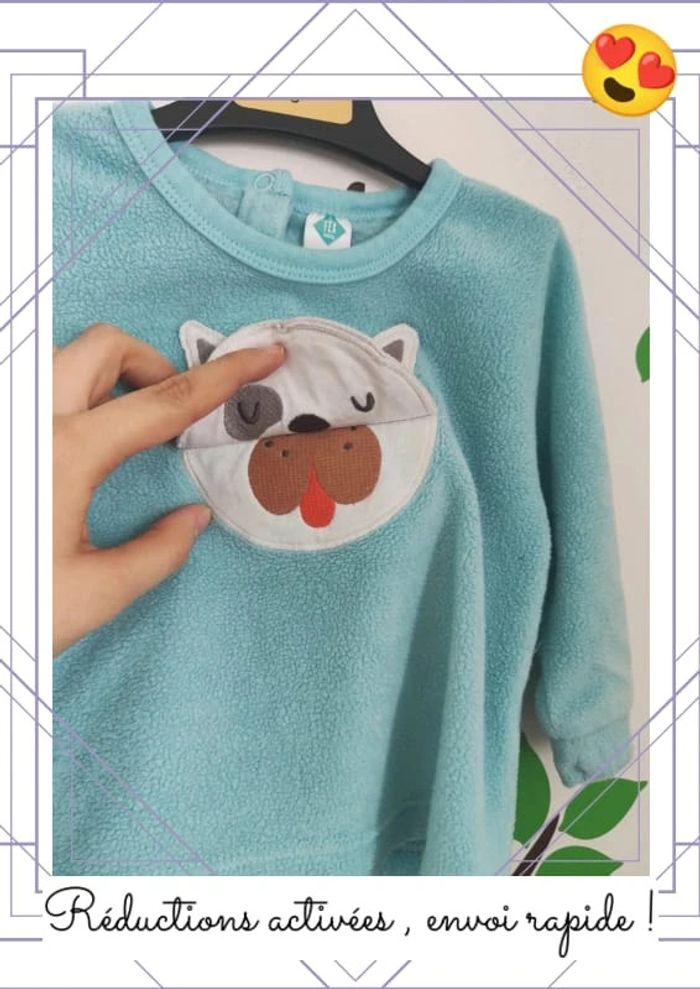 Pyjama deux pièces 9mois - photo numéro 5