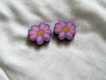 Lot de gomme forme fleur