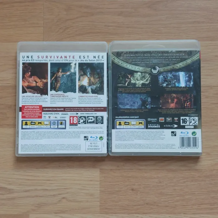 Lot 2 Jeux ps3 Tomb Raider - photo numéro 2