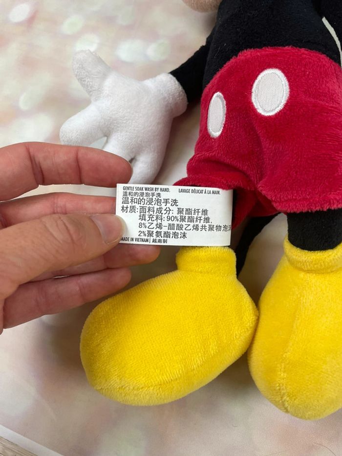 Peluche Mickey officiel Disney Parks neuf Disneyland Paris - photo numéro 6