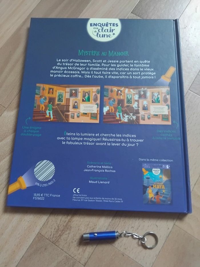 Livre mystere au manoir - photo numéro 2