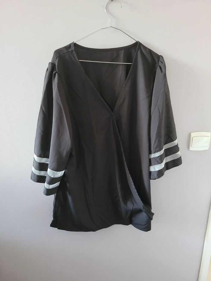 Blouse noire XL