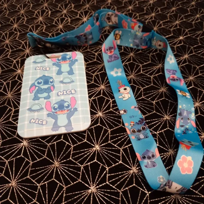Porte carte Stitch