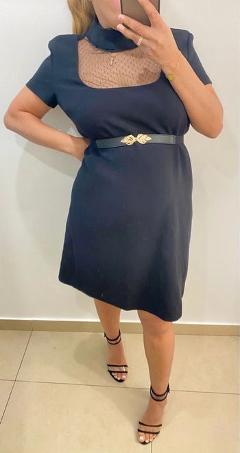 Superbe Robe Chic Droite Taille 42