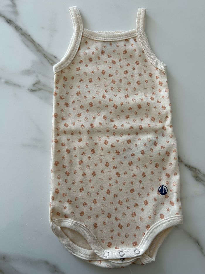 9️⃣ Bodi manche courte    petit bateau 9MOIS’