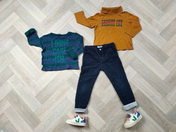 Ensemble garçon 3 ans pour la rentrée mi-saison