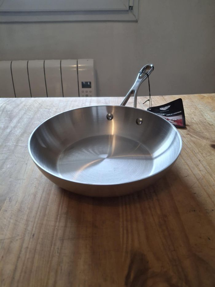 Poêle sauteuse professionnelle en inox vollrath pujadas Miramar 20.3cm - photo numéro 3