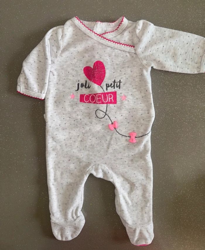 Lot de 5 pyjamas 1 mois - photo numéro 3