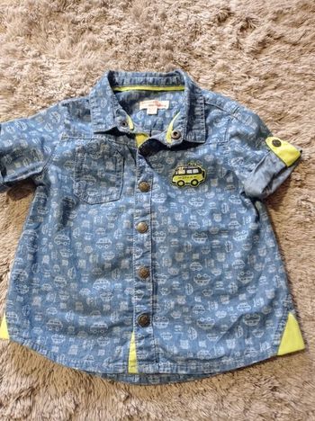 Chemise DPAM taille 18 mois