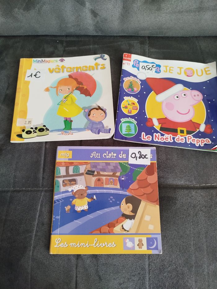 Lot 3 petit livres