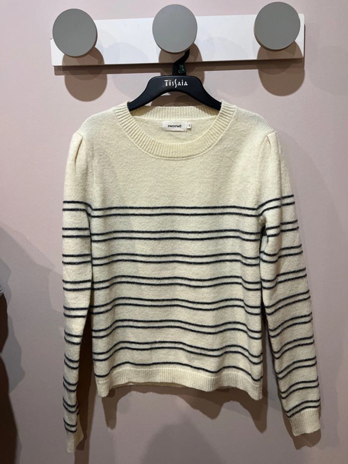 Pull rayé