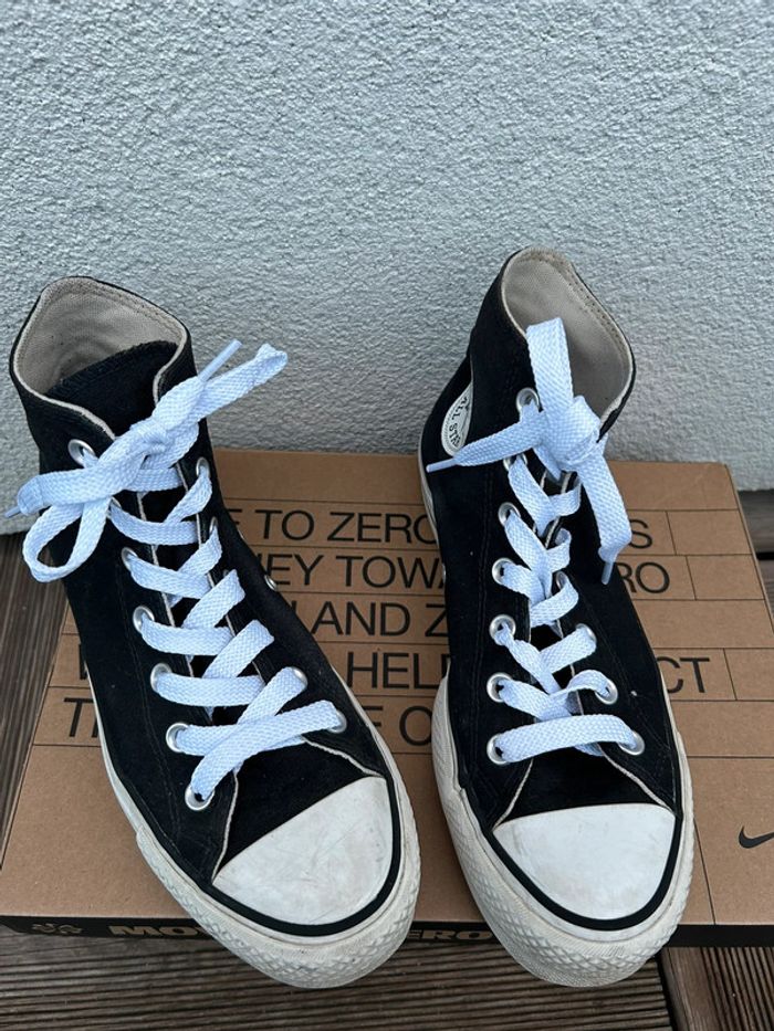 converse noir et blanc femme 38 - photo numéro 4