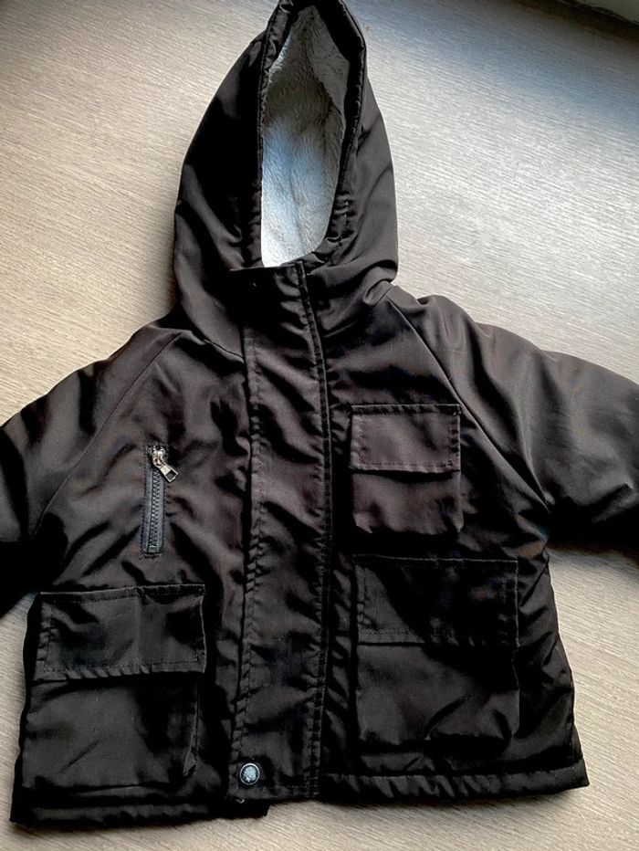 Veste chaude 4 ans SHEIN noire