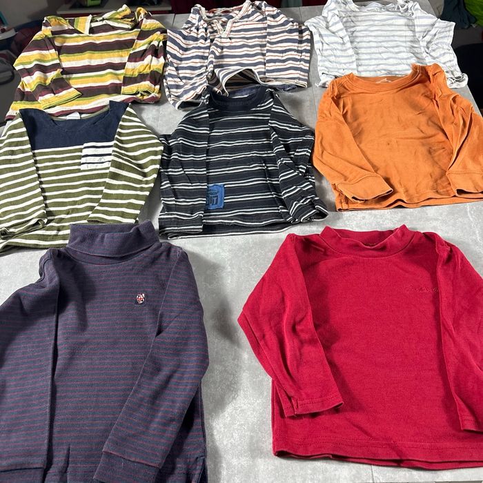 Lot 8 t-shirt taille 3 ans