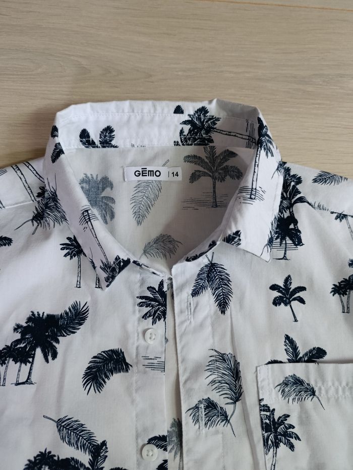 Chemise manches courtes garçon taille 14 ans - photo numéro 2