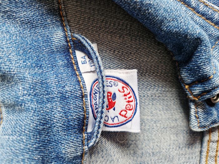 veste en jean bleu fille 5 ans - photo numéro 4