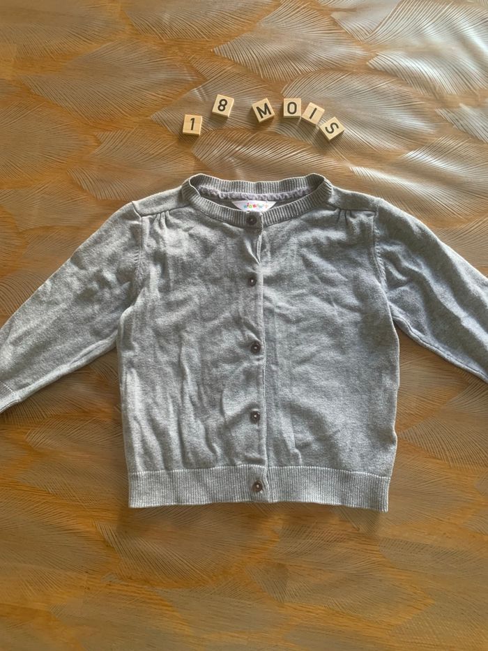 Gilet fille 18 mois