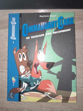 livre Bayard poche - Commandant Clark un passager bien encombrant (tome 1)