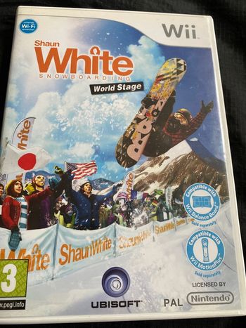 Shaun white snowboarding wii