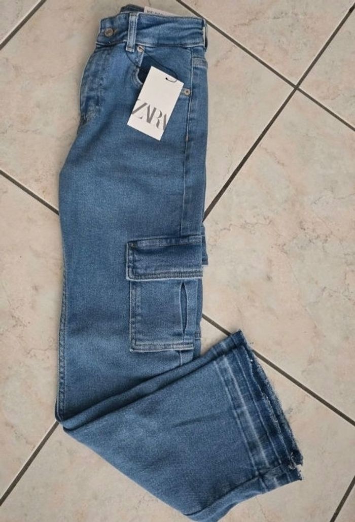 (Neuf non porté) 🏷🥰😍superbe  jeans cargo 12 ans fille 😍🥰