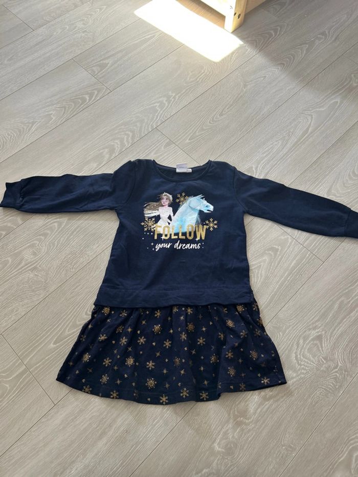 Robe reine des neiges 5 ans