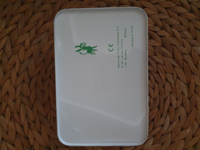 Rare Peluche phoque Hauteur 9 cm avec sa boite métal Vert Baudet - photo numéro 8