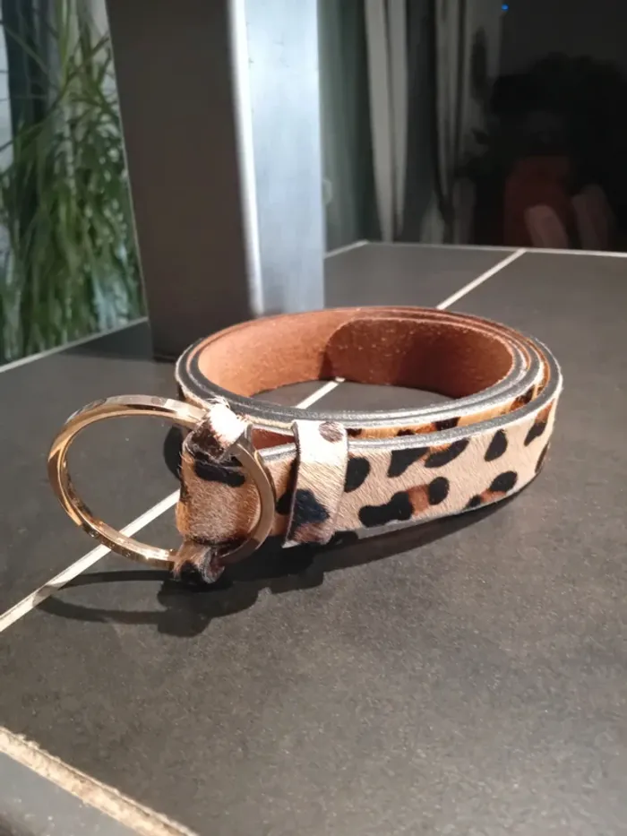 Ceinture femme léopard 115 cm - photo numéro 2