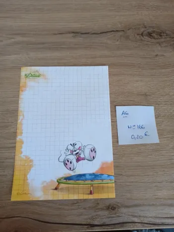 Feuille Diddl A6 166 0,20€