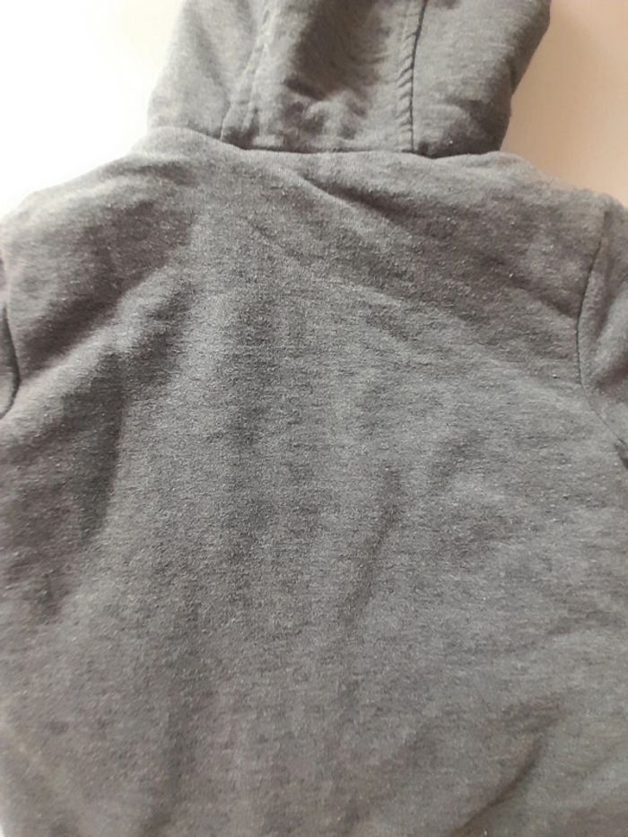 Gilet gris molletonné - photo numéro 7