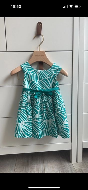 Robe ensemble bébé 12 mois Obaïbi