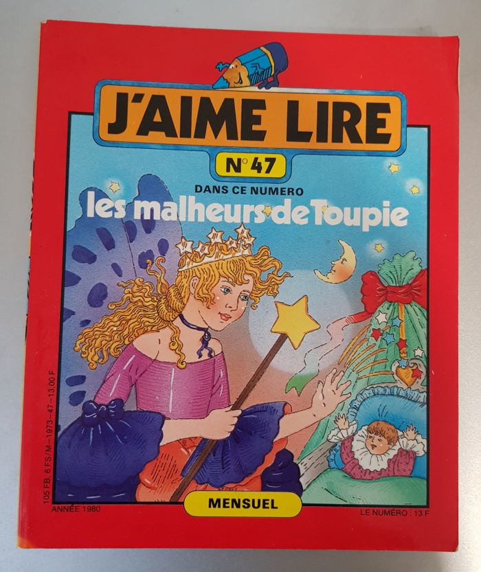 J'aime Lire N° 047 - Les malheurs de Toupie (déc-80)