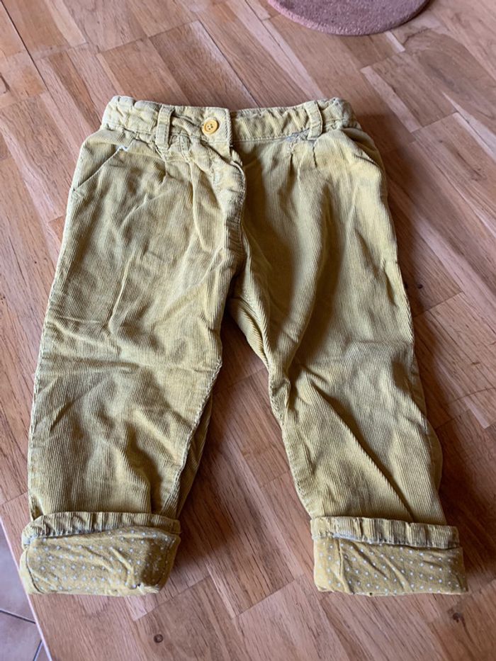 Pantalon velours boutchou 18 mois - photo numéro 2