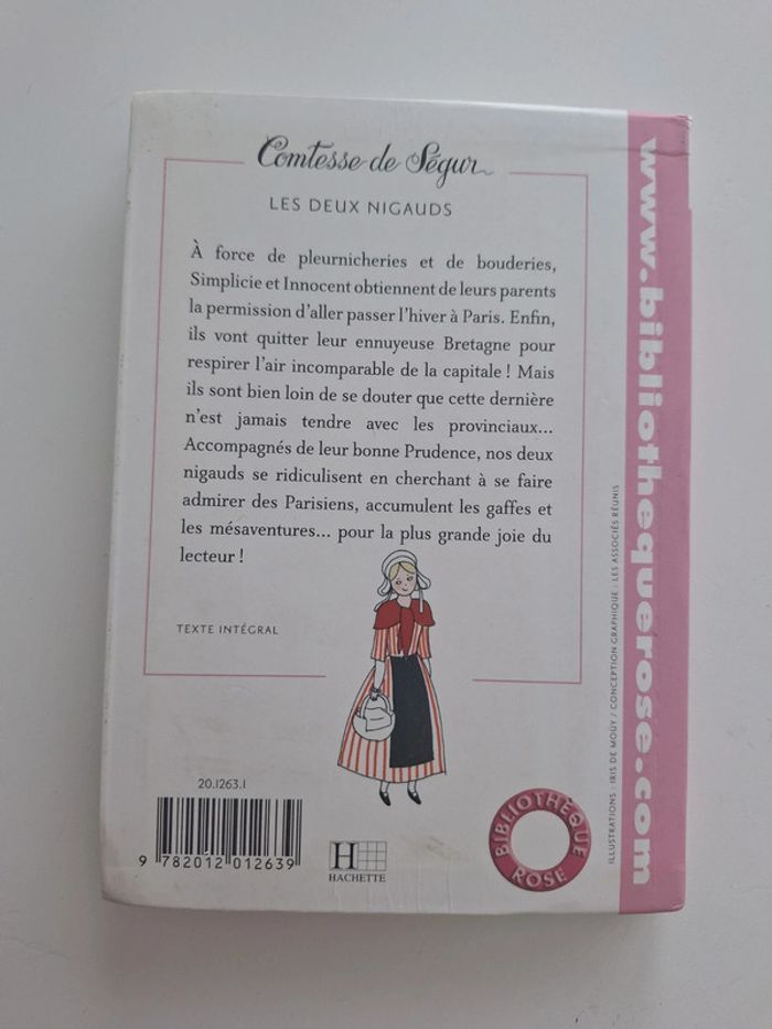 Livre les Deux Nigauds de la Comtesse de Ségur - photo numéro 5
