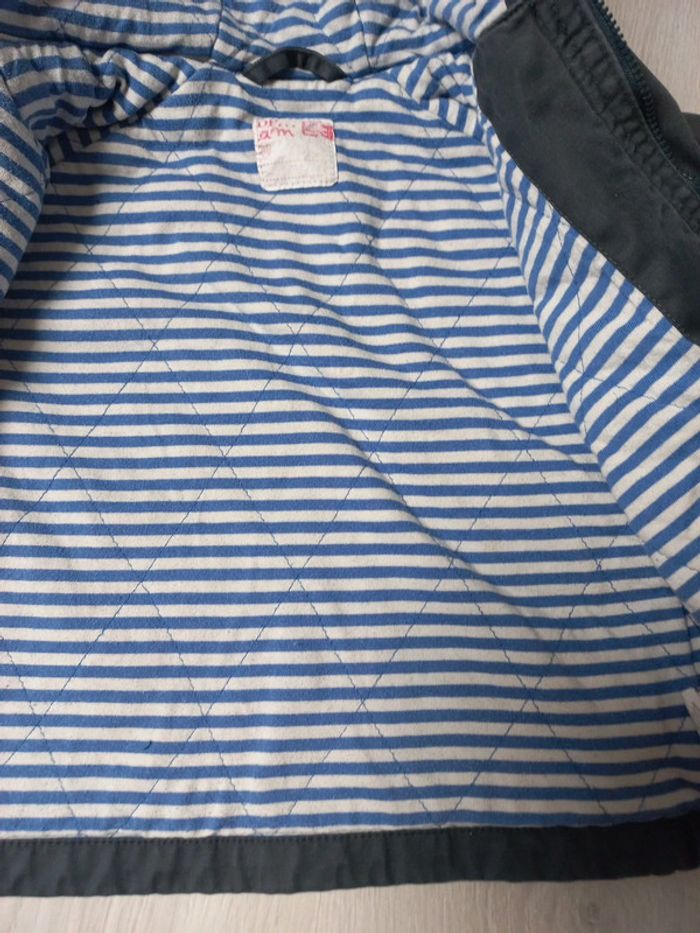 Blouson mi saison Dpam bleu marine 18 mois - photo numéro 3