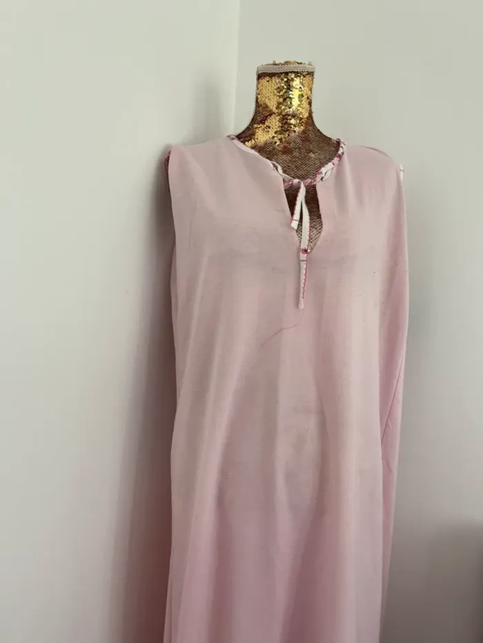 Ensemble déshabille rose 42/44 vintage - photo numéro 3