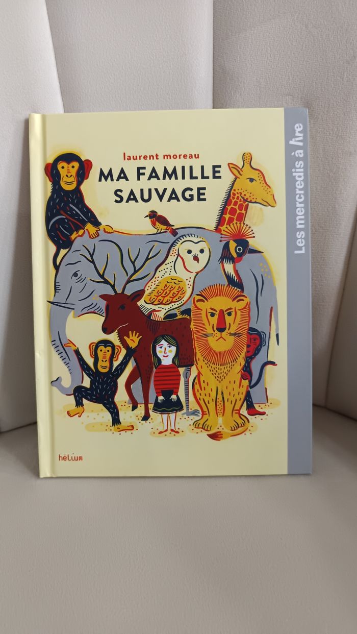 Livre " Ma famille Sauvage"