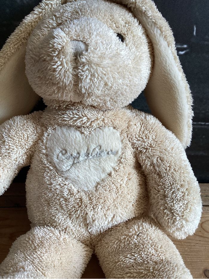 Peluche lapin Coup de cœur - photo numéro 4