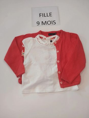 Ensemble gilet t-shirt
