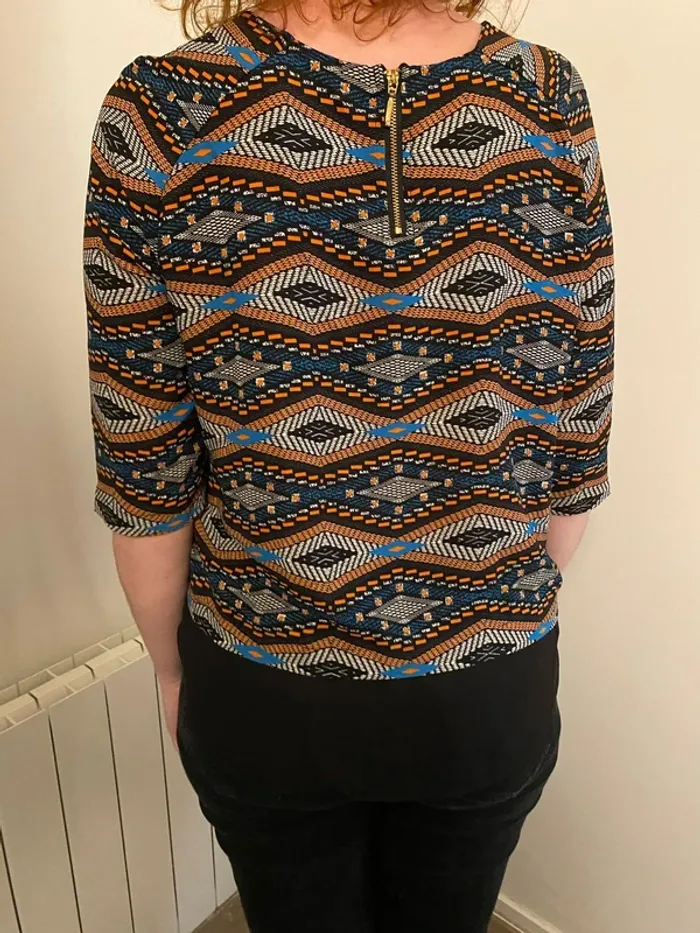 Maillot coloré manches 3/4 - photo numéro 2
