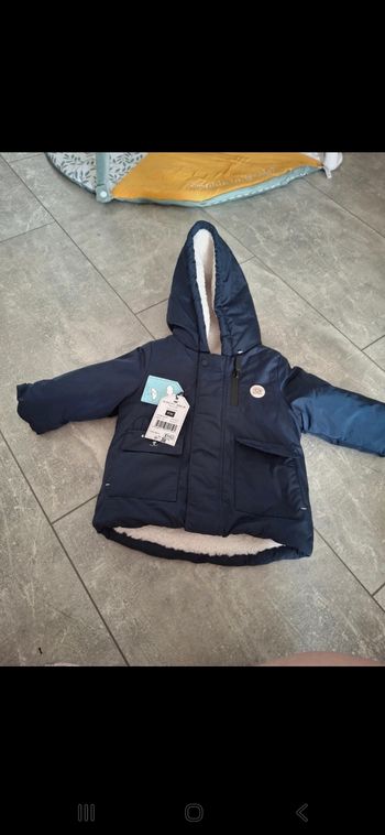 Menteau bleu marine sergent major