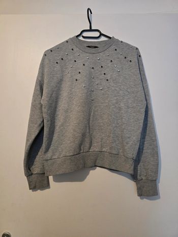 Pull avec perles
