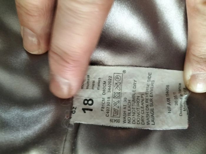 Manteau et son béret assorti en gris 18 mois 3Pommes - photo numéro 15