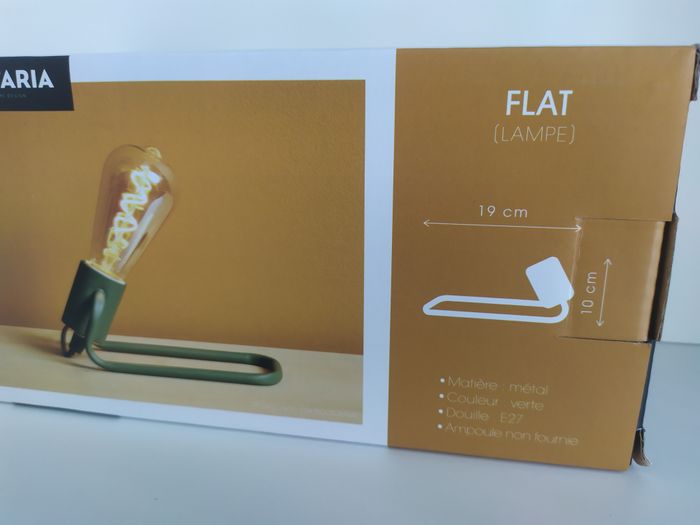 Lampe de bureau/chevet OSTARIA home design FLAT Neuf - photo numéro 2
