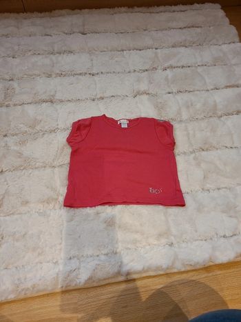 Tee shirt fushia