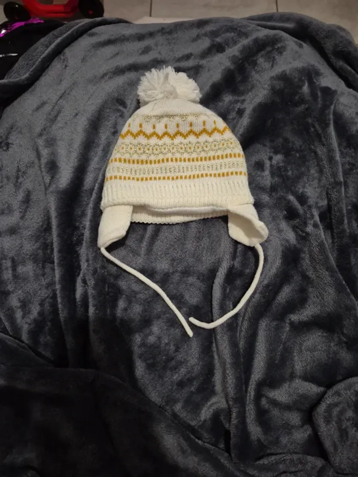 Ensemble bonnet snood moufles - photo numéro 6